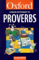 The Concise Oxford Dictionary of Proverbs 9780192800022 John Simpson Jennifer Speake Brukte bøker