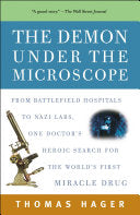 The Demon Under the Microscope 9781400082148 Thomas Hager Brukte bøker