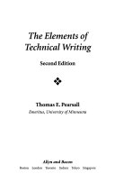 The Elements of Technical Writing 9780205309023 Thomas E. Pearsall Brukte bøker