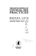 The Encyclopedia of Unusual Sex Practices 9780862882235 Brenda Love Brukte bøker