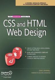 The essential guide to CSS and HTML web design = CSS and HTML web design 9781590599075 Craig Grannell Brukte bøker
