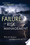 The Failure of Risk Management 9780470387955 Douglas W. Hubbard Brukte bøker
