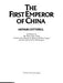 The First Emperor of China 9780140115673 Arthur Cotterell Brukte bøker