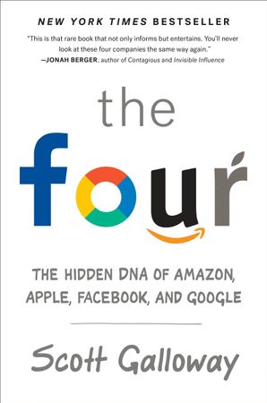 The four 9780525540397 Scott Galloway Brukte bøker