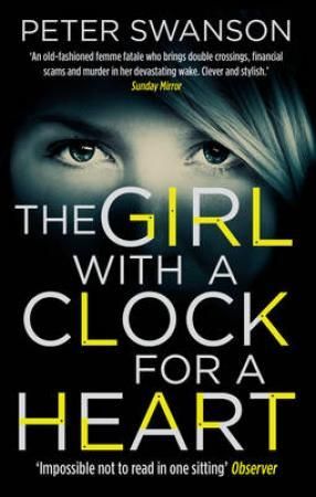 The girl with a clock for a heart 9780571301904 Peter Swanson Brukte bøker