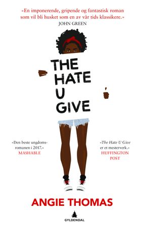 The hate u give 9788205496699 Angie Thomas Brukte bøker