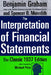 The Interpretation of Financial Statements 9780887309137 Spencer Meredith Benjamin Graham Brukte bøker