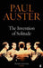 The invention of solitude 9780571227273 Paul Auster Brukte bøker