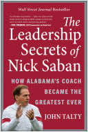 The Leadership Secrets of Nick Saban 9781637740835 John Talty Brukte bøker