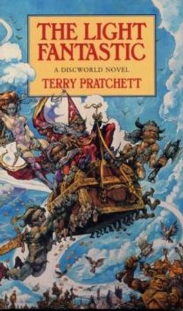 The light fantastic 9780552128483 Terry Pratchett Brukte bøker