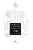 The Memoirs of Elizabeth Frankenstein 9780679437321 Theodore Roszak Brukte bøker