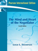 The Mind and Heart of the Negotiator 9780138146566 Leigh L. Thompson Brukte bøker