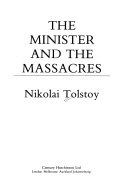 The Minister and the Massacres 9780091640101 Nikolai Tolstoy Brukte bøker