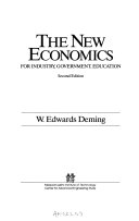 The New Economics for Industry, Government, Education 9780911379075 William Edwards Deming Brukte bøker