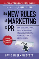 The New Rules of Marketing and PR 9780470547816 David Meerman Scott Brukte bøker