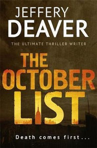 The october list 9781444780444 Jeffery Deaver Brukte bøker