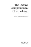 The Oxford Companion to Cosmology 9780198608585 Andrew R. Liddle Jon Loveday Brukte bøker