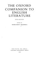 The Oxford Companion to English Literature 9780198661306 Margaret Drabble Brukte bøker