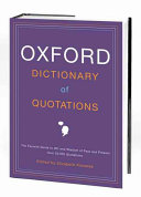 The Oxford Dictionary of Quotations 9780198607205 Elizabeth M. Knowles Brukte bøker