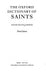 The Oxford Dictionary of Saints 9780192830692 David Hugh Farmer Brukte bøker