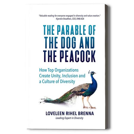 The parable of the dog and the peacock 9781955027014 Loveleen Rihel Brenna Brukte bøker