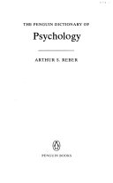 The Penguin Dictionary of Psychology 9780140510799 Arthur S. Reber Brukte bøker