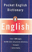 The Penguin Pocket English Dictionary 9780140512182 Penguin Books Staff Brukte bøker