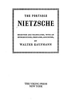 The Portable Nietzsche 9780140150629 Friedrich Wilhelm Nietzsche Brukte bøker