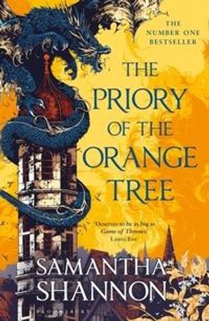 The priory of the orange tree 9781408883440 Samantha Shannon Brukte bøker