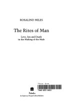 The Rites of Man 9780586092200 Rosalind Miles Brukte bøker