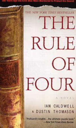 The rule of four 9780440296409 Ian Caldwell Dustin Thomason Brukte bøker