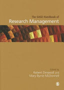 The SAGE Handbook of Research Management 9781446203187 Robert Dingwall Mary Byrne McDonnell Brukte bøker