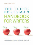 The Scott, Foresman Handbook for Writers 9780205751983 John J. Ruszkiewicz Christy E. Friend Daniel E. Seward Brukte bøker