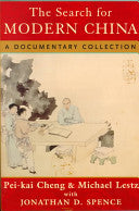 The Search for Modern China 9780393973723 Pei-kai Cheng Michael Elliot Lestz Jonathan D. Spence Brukte bøker