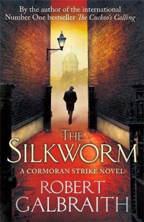 The silkworm 9781408704035 Robert Galbraith Brukte bøker