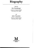The Troubled Face of Biography 9780333439937 Eric Homberger John Charmley Brukte bøker