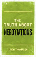 The Truth About Negotiations 9780273759263 Leigh L. Thompson Brukte bøker