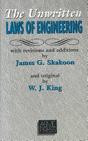 The Unwritten Laws of Engineering 9780791801628 W. J. King (professor.) Brukte bøker