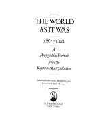 The World as it Was, 1865-1921 9780671253769 Margarett Loke Brukte bøker