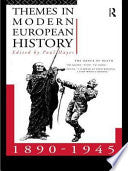 Themes in Modern European History, 1890-1945 9780415079051 Paul Hayes Brukte bøker