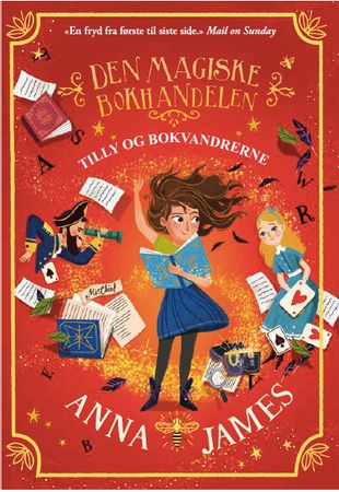 Tilly og bokvandrerne 9788284250823 Anna James Brukte bøker