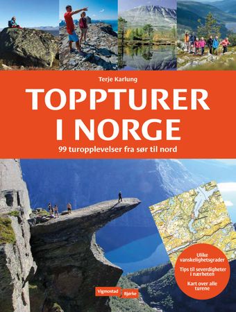 Toppturer i Norge 9788249130726 Terje Karlung Brukte bøker