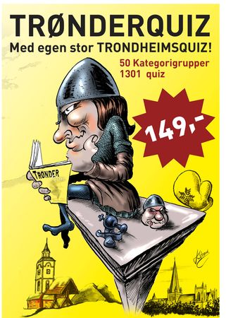 Trønderquiz 9788269240405  Brukte bøker