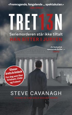 Tretten 9788202659530 Steve Cavanagh Brukte bøker