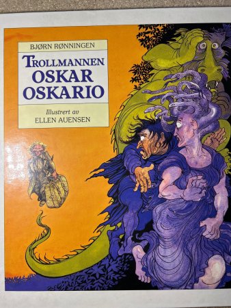 Trollmannen Oskar Oskario 9788252710151 Bjørn Rønningen Brukte bøker