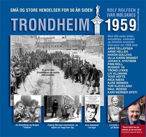 Trondheim 1959 9788251924627 Rolf Rolfsen Brukte bøker