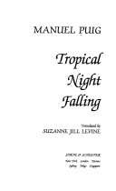 Tropical Night Falling 9780671679965 Manuel Puig Brukte bøker