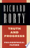 Truth and Progress 9780521556866 Richard Rorty Brukte bøker