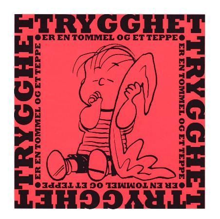 Trygghet er en tommel og et teppe 9788248208556 Charles M. Schulz Brukte bøker