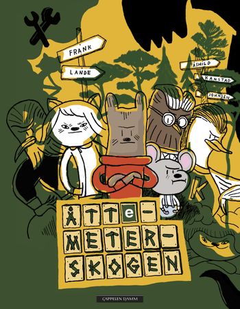 Åttemeterskogen 9788202553067 Frank Lande Brukte bøker